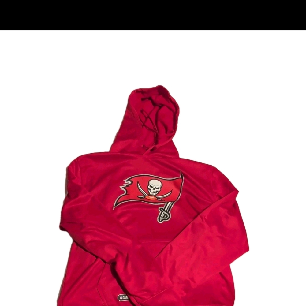 New Era NFL Tampa Bay Buccaneers Red Fleece Pullover Hoodie